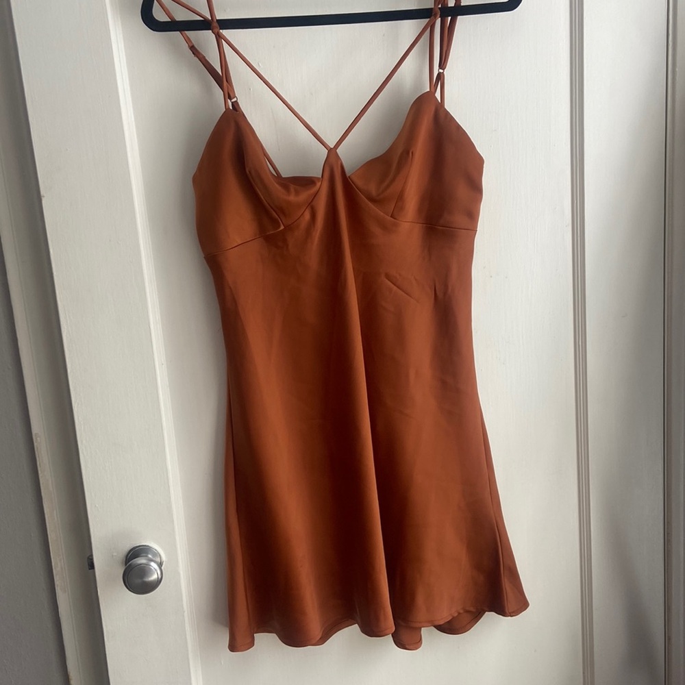 NWT UO Pretty Please Cut Out Mini Dress
